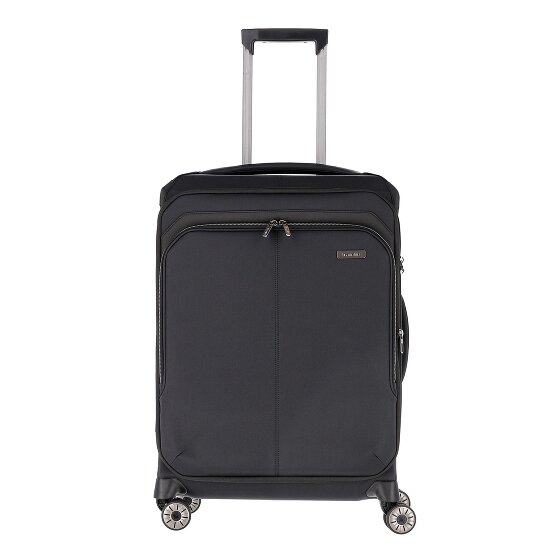 Travelite Priima 4 Rollen Trolley 68 cm mit Dehnfalte