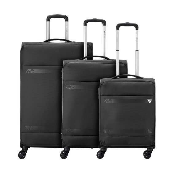 Roncato Jazz 4.0 4 Rollen Kofferset 3-teilig mit Dehnfalte