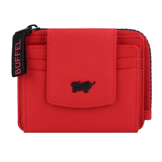 Braun Büffel Capri Kreditkartenetui RFID Schutz Leder 11 cm