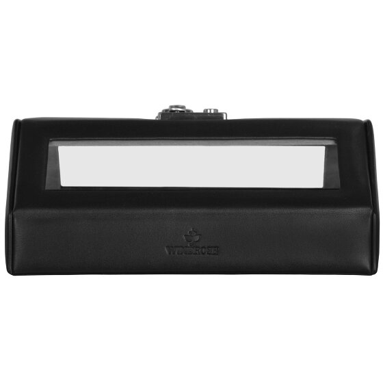 Windrose Nappa Uhrenkassette 23 cm Leder