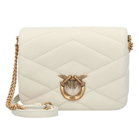 PINKO Love Click Umhängetasche Leder 17 cm