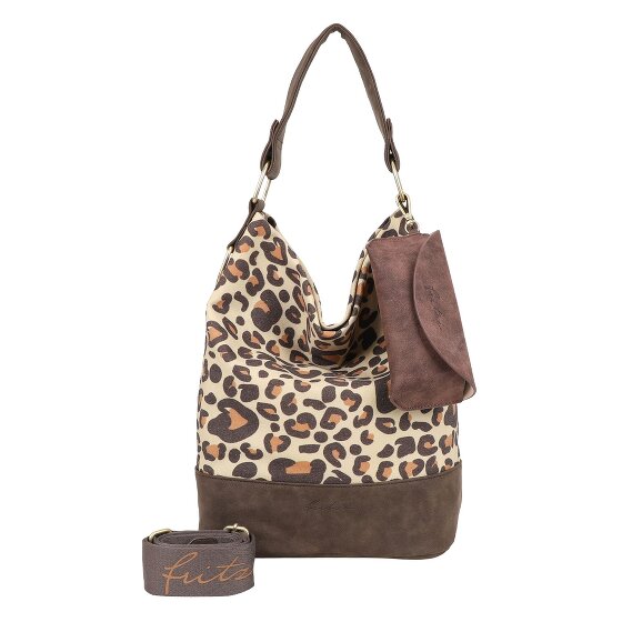 Fritzi aus Preußen Izzy07 Limited Leo Camel Schultertasche 42 cm