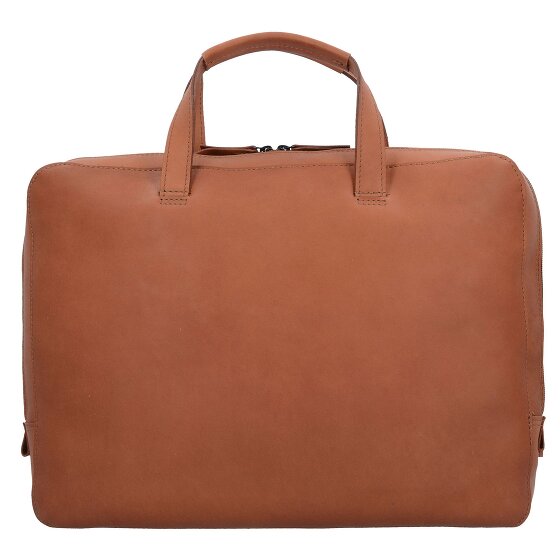 Jost Futura Aktentasche Leder 38 cm Laptopfach