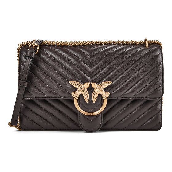 PINKO Love One Umhängetasche Leder 26.5 cm