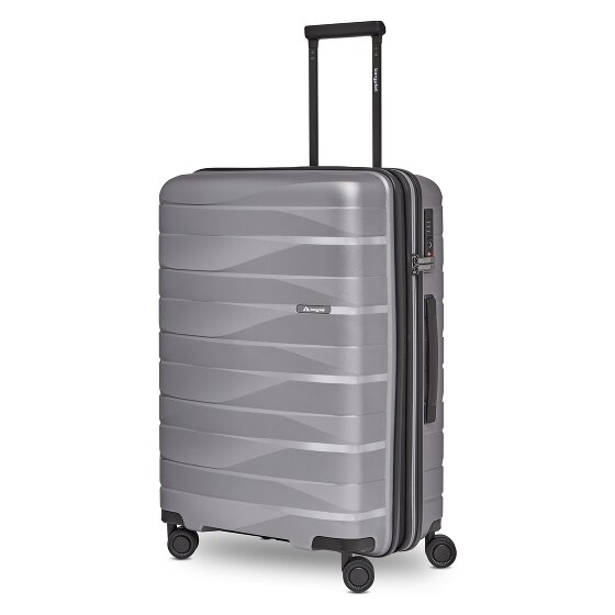 Bergpfeil Travel 4 Rollen Trolley M 66 cm mit Dehnfalte