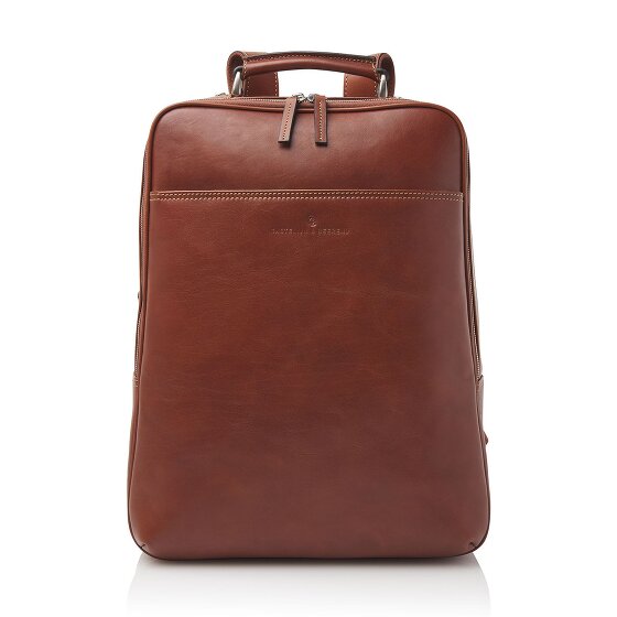 Castelijn & Beerens Verona Rucksack RFID Leder 40 cm Laptopfach