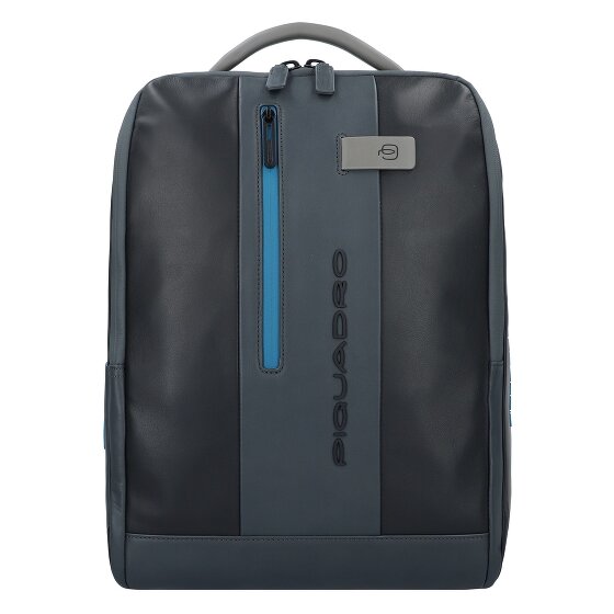 Piquadro Urban Rucksack Leder 41 cm Laptopfach grau