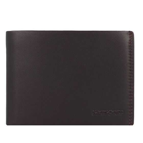 Samsonite Attack 2 Geldbörse RFID Schutz Leder 13 cm