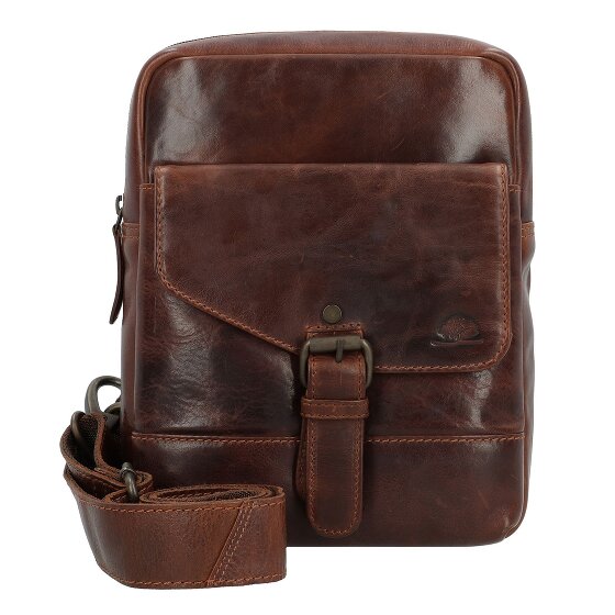 Greenburry Rugged Umhängetasche Leder 19 cm
