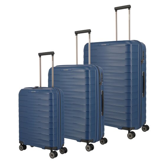 Travelite Mooby 4 Rollen Kofferset 3-teilig