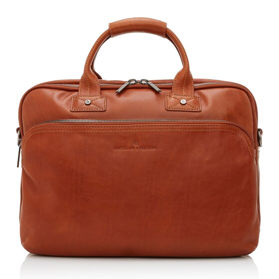 Castelijn & Beerens Firenze Aktentasche RFID Leder 43 cm Laptopfach