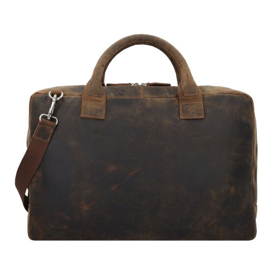 Plevier Retro Adler Aktentasche Leder 42 cm Laptopfach