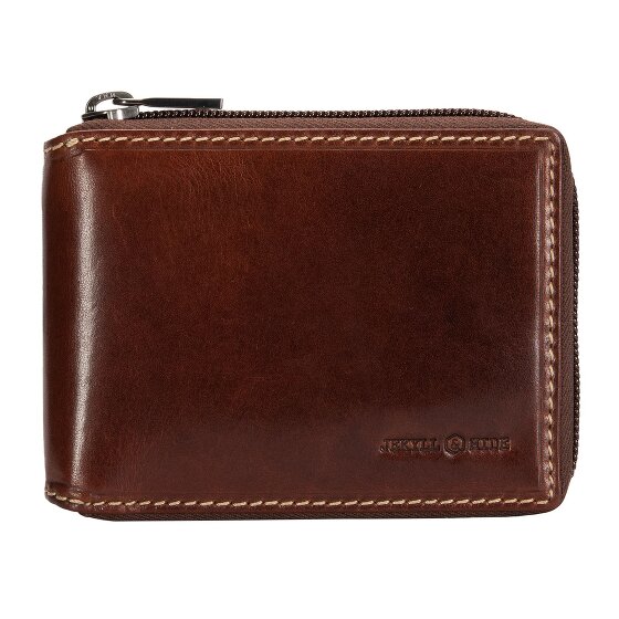 Jekyll & Hide Norwegian Geldbörse RFID Schutz Leder 12 cm
