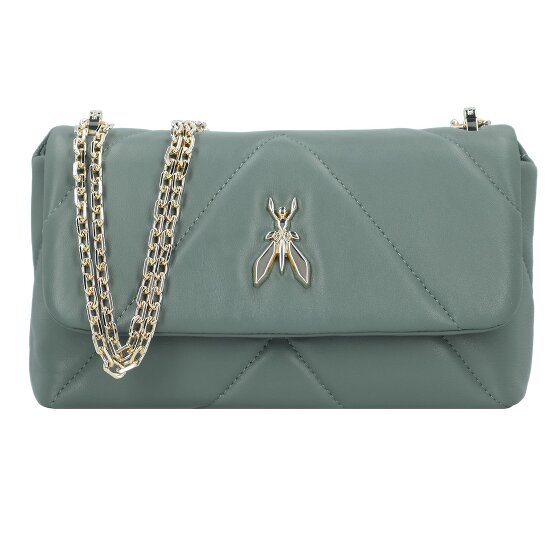 Patrizia Pepe Fly Padded Umhängetasche Leder 25 cm