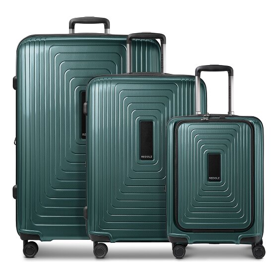 Redolz Essentials 14 4 Rollen Kofferset 3-teilig mit Dehnfalte