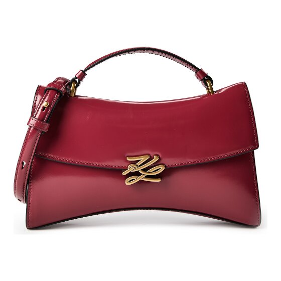 Karl Lagerfeld Autograph Handtasche Leder 25 cm