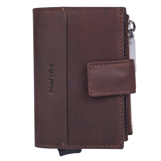 Maître Birkenfeld C-Four Kreditkartenetui RFID Schutz Leder 10 cm