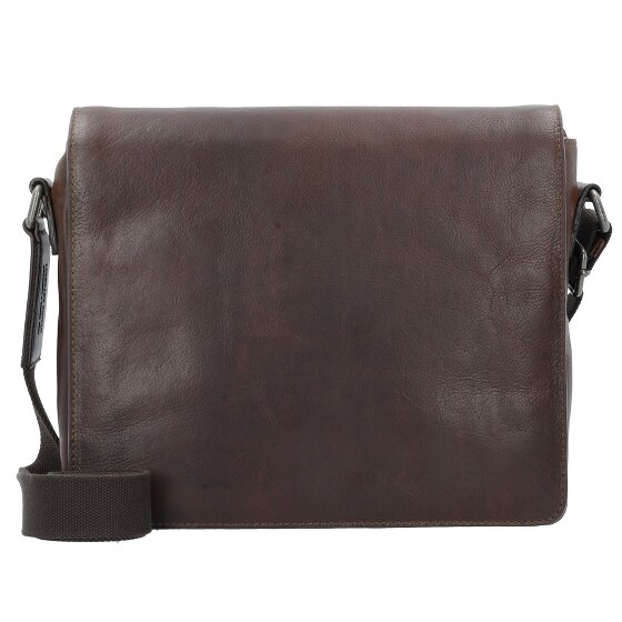 Leonhard Heyden Roma Messenger Leder 31 cm Laptopfach