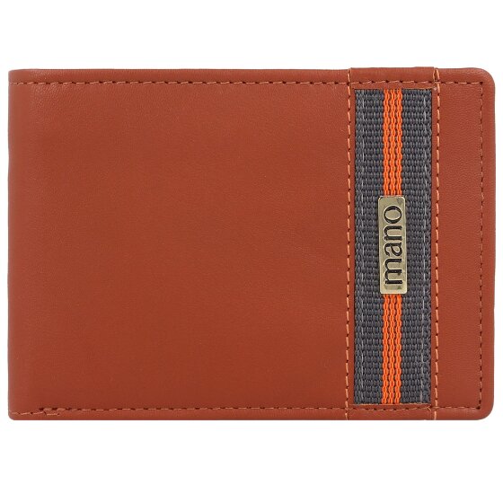 mano Don Leonardo Geldbörse RFID Leder 12 cm