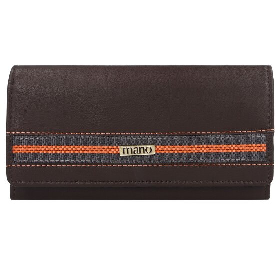 mano Don Leonardo Geldbörse RFID Leder 18 cm