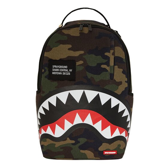 Sprayground Shark Cantral Camo Daypack 45.5 cm Laptopfach Sprayground Shark Cantral Camo Daypack 45.5 cm Laptopfach