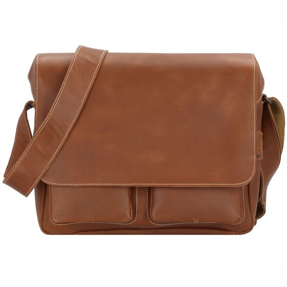 aunts & uncles Hunter Nick Messenger Leder 37 cm Laptopfach