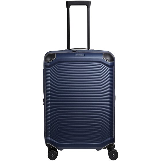 Travelite Millennium 4 Rollen Trolley 67 cm mit Dehnfalte