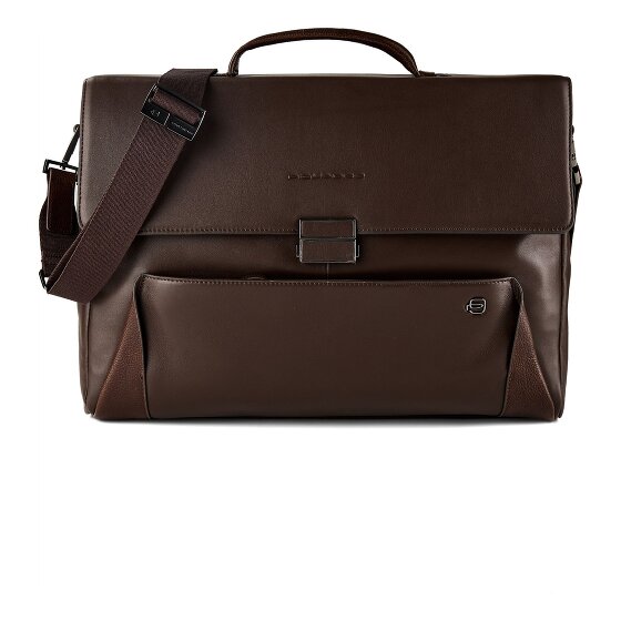 Piquadro Aktentasche Leder 42 cm Laptopfach
