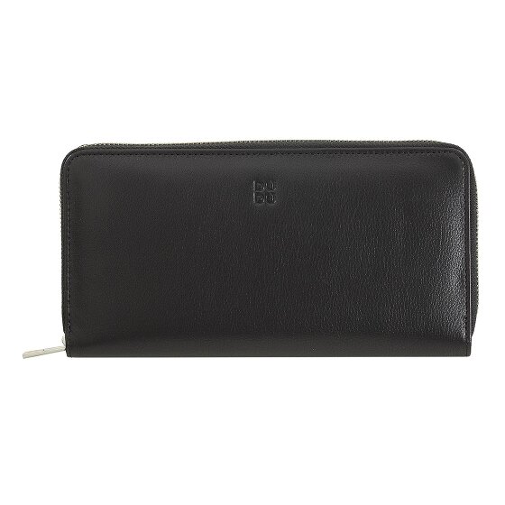 DuDu Geldbörse RFID Schutz Leder 20 cm
