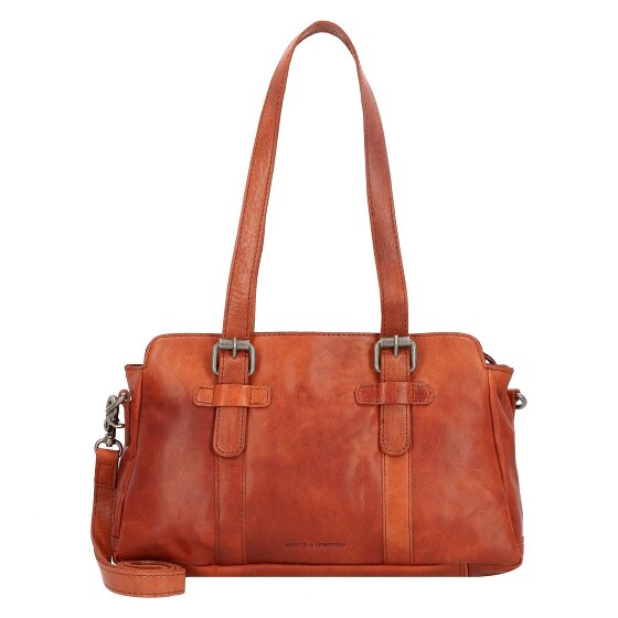 Spikes & Sparrow Schultertasche Leder 34 cm