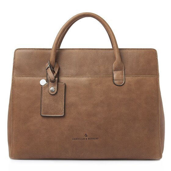 Castelijn & Beerens Carisma Shopper Tasche RFID Schutz Leder 41 cm Laptopfach