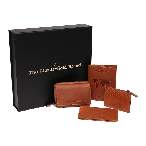 The Chesterfield Brand Geldbörse RFID Schutz Leder 11.5 cm Geschenkbox