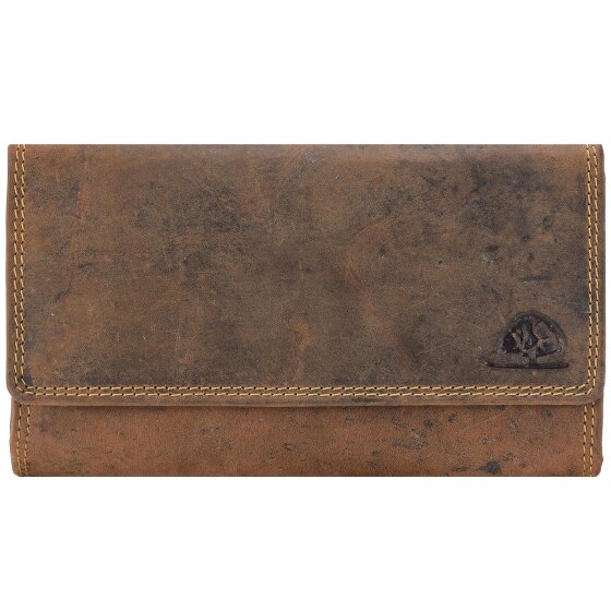 Greenburry Vintage Kellnertasche Geldbörse Leder 18 cm