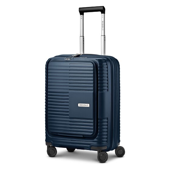 Redolz Essentials 17 2.0 4 Rollen Kabinentrolley 55 cm Laptopfach mit Dehnfalte