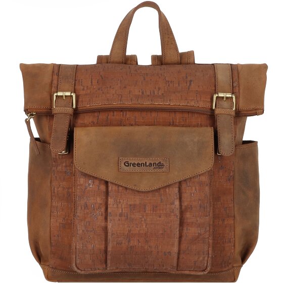 Greenland Nature Nature Rucksack Leder 38 cm Laptopfach