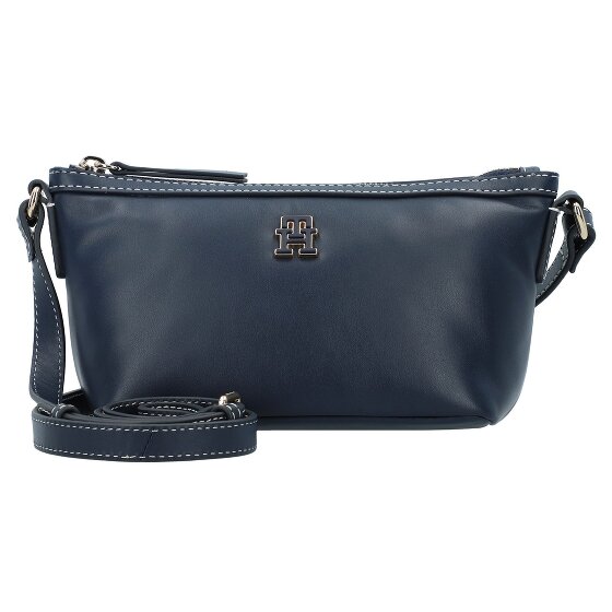 Tommy Hilfiger TH Monoplay Leather Umhängetasche Leder 18 cm