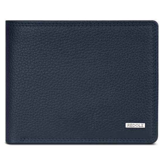 Redolz Leather Essentials QF Geldbörse RFID Leder 12 cm ausklappbar