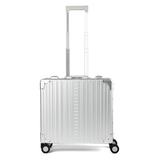 Aleon Deluxe 4-Rollen Businesstrolley Aluminium 45 cm
