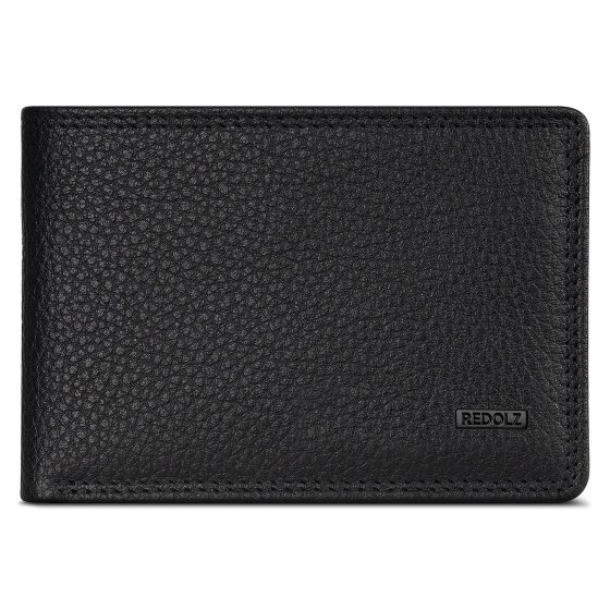 Redolz Leather Essentials QF kleine Geldbörse RFID Leder 10,5 cm