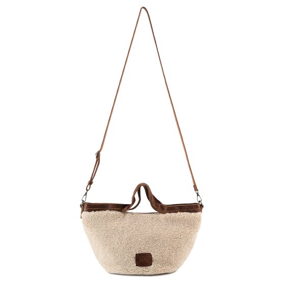 FredsBruder Teddy Layer Schultertasche Leder 40 cm