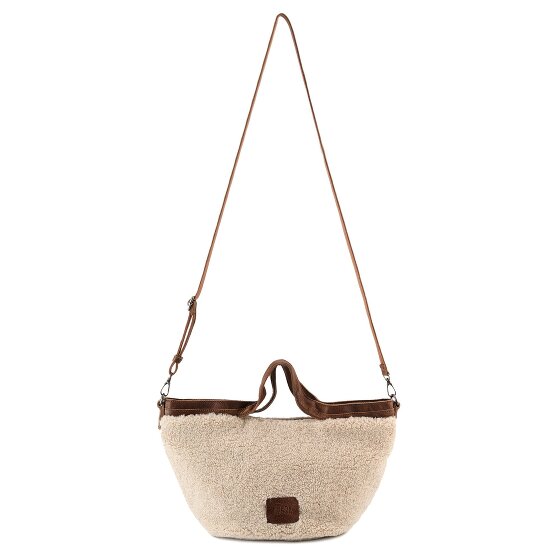 FredsBruder Teddy Layer Schultertasche Leder 40 cm