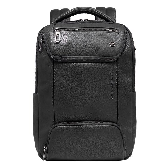 Piquadro Cronus Business-Rucksack Leder 39 cm Laptopfach