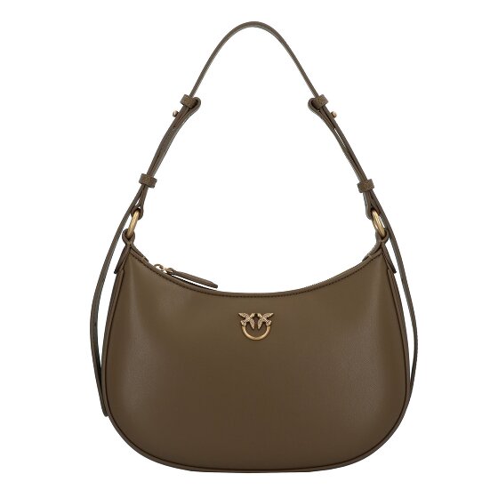 PINKO Half Moon Schultertasche Leder 26 cm