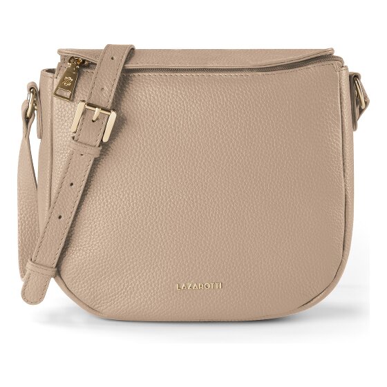 Lazarotti Bologna Leather Crossbody Umhängetasche Leder 25 cm
