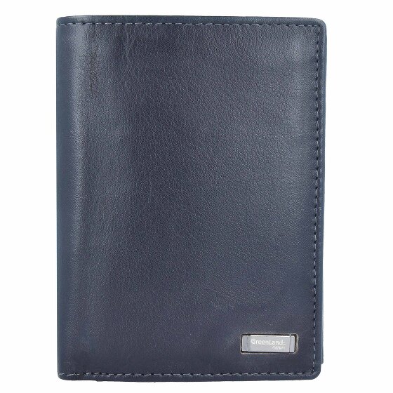 Greenland Nature Black Nappa Geldbörse RFID 9,5 cm