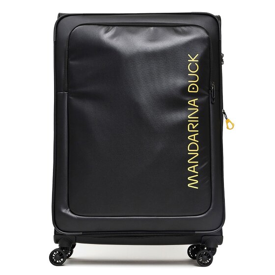 Mandarina Duck Eco Coated 4 Rollen Trolley XL 83 cm mit Dehnfalte