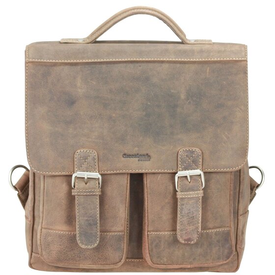 Greenland Nature Stone Umhängetasche Messenger Leder 33 cm