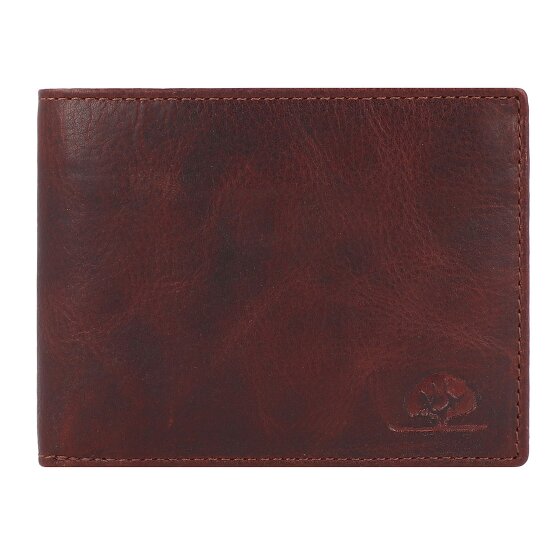 Greenburry Rugged Geldbörse RFID Schutz Leder 12.5 cm