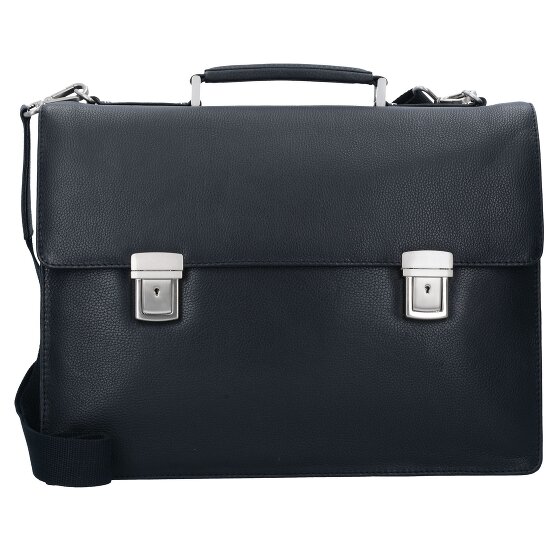 Leonhard Heyden Berlin Aktentasche Leder 42 cm Laptopfach