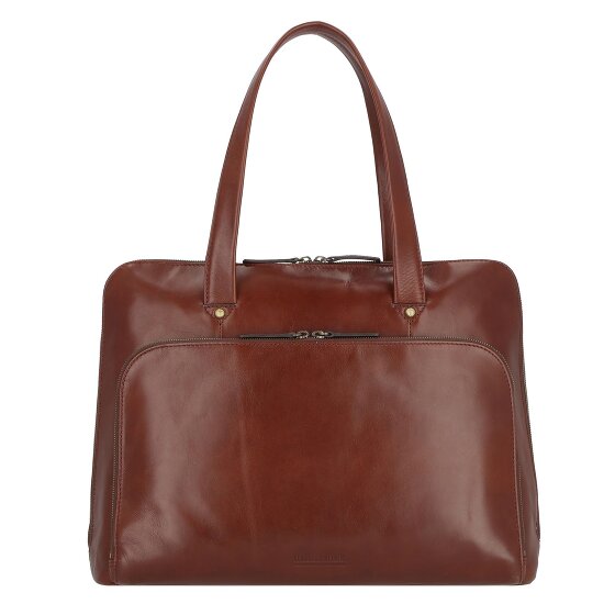 Leonhard Heyden Cambridge Schultertasche Leder 41 cm Laptopfach